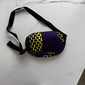 Colorful Houndstooth Crossbody Bag